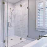 Clear Shower Door Enclosure