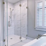 Clear Shower Door Enclosure