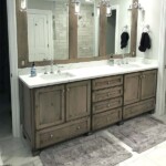 3 mirrors over bathroom vanity